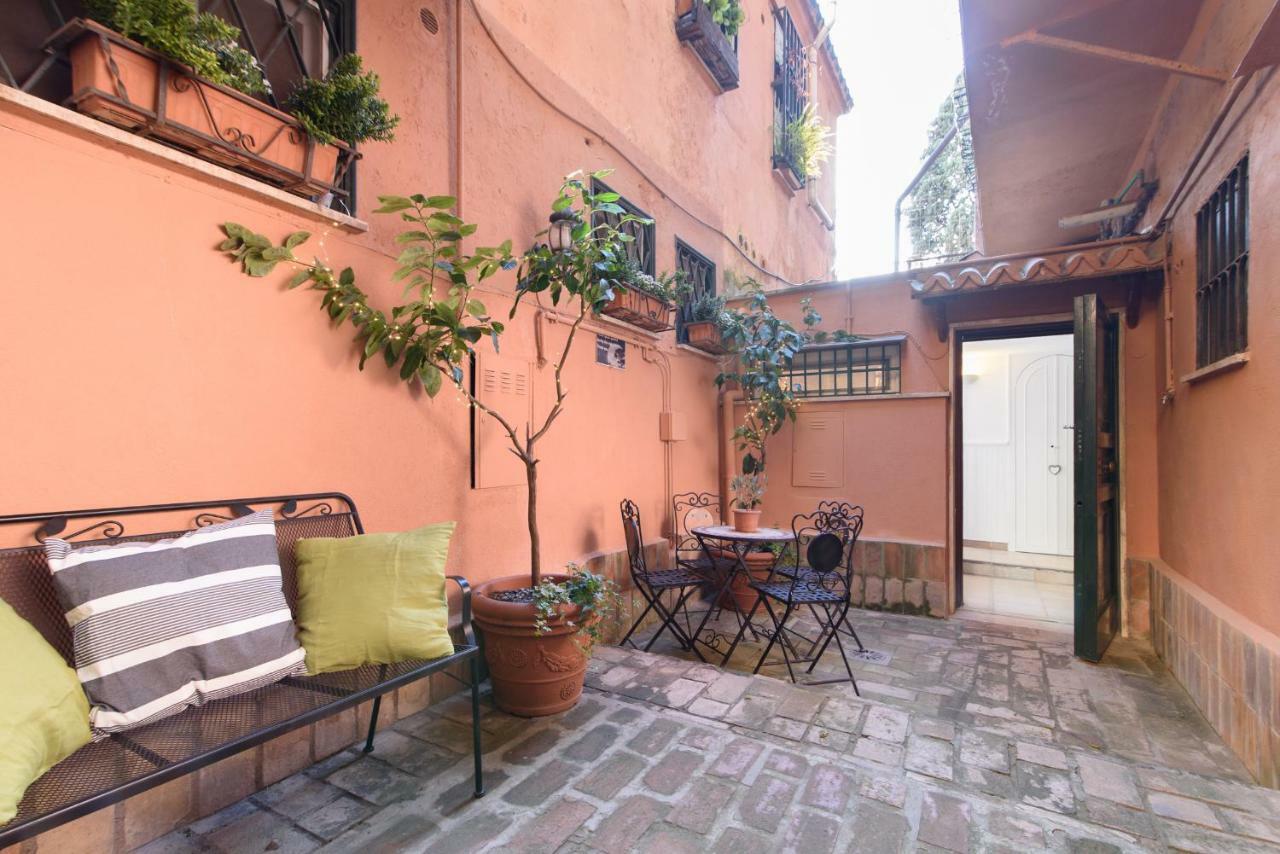 로마 Lovely With Garden In Vatican Museums Trastevere 아파트 외부 사진